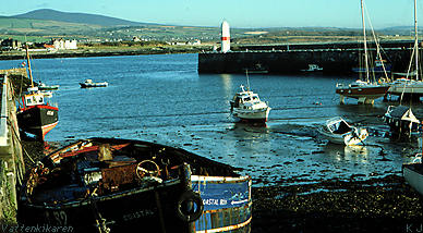 Boats at low water