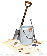 Bucket and spade