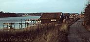 Fisherman´s hut at low tide