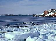 Beach during the winter